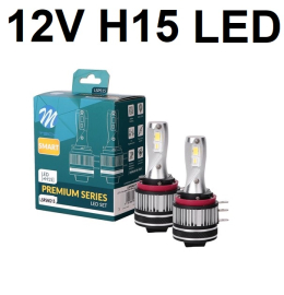 LED SET SIJALICA H15 12V CANBUS PREMIUM SMART NEW GENERATION LSPSNG15 M-TECH